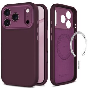 Dėklas Tech-Protect Uniq MagSafe CC iPhone 17 Pro / 18 Pro, bordo