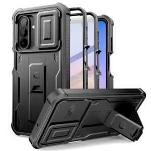 Dėklas Tech-Protect Kevlar Cam+ Galaxy A17 / A18 4G / 5G, 2 vnt., juodas