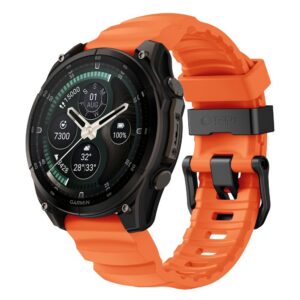 Dirželis Tech-Protect Motion Garmin Fenix 5X / 5X Plus / 6X / 6X Pro / 7X / 8 / 8 Pro / 9 / 9 Pro (47 mm), oranžinis