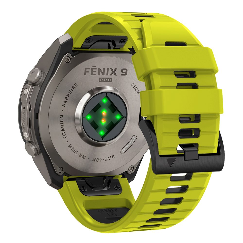 Dirželis Tech-Protect IconBand Pro Garmin Fenix 5X / 5X Plus / 6X / 6X Pro / 7X / 8 / 8 Pro / 9 / 9 Pro (47 mm), žalias/juodas - Image 2