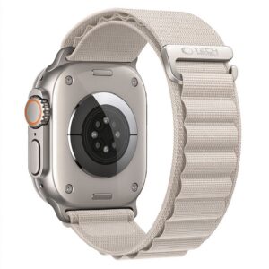 Dirželis Tech-Protect Nylon Pro Apple Watch 8 / 9 / 10 / 11 / 12 / SE / Ultra (44 / 45 / 46 / 49 mm), žvaigždžių šviesa