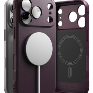 Dėklas Ringke Onyx Magnetic MagSafe iPhone 17 Pro Max / 18 Pro Max, bordo