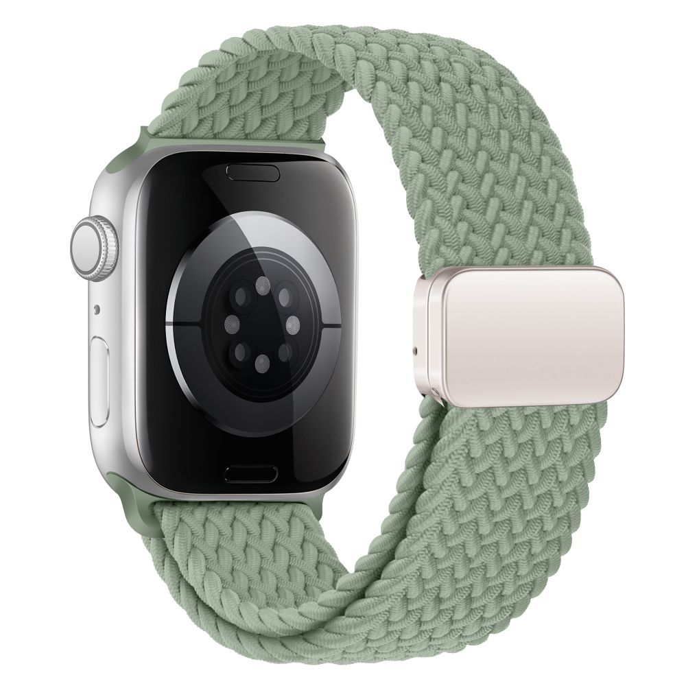 Dirželis Tech-Protect NylonMag Apple Watch 8 / 9 / 10 / 11 / 12 / SE / Ultra (44 / 45 / 46 / 49 mm), pistacijų - Image 2