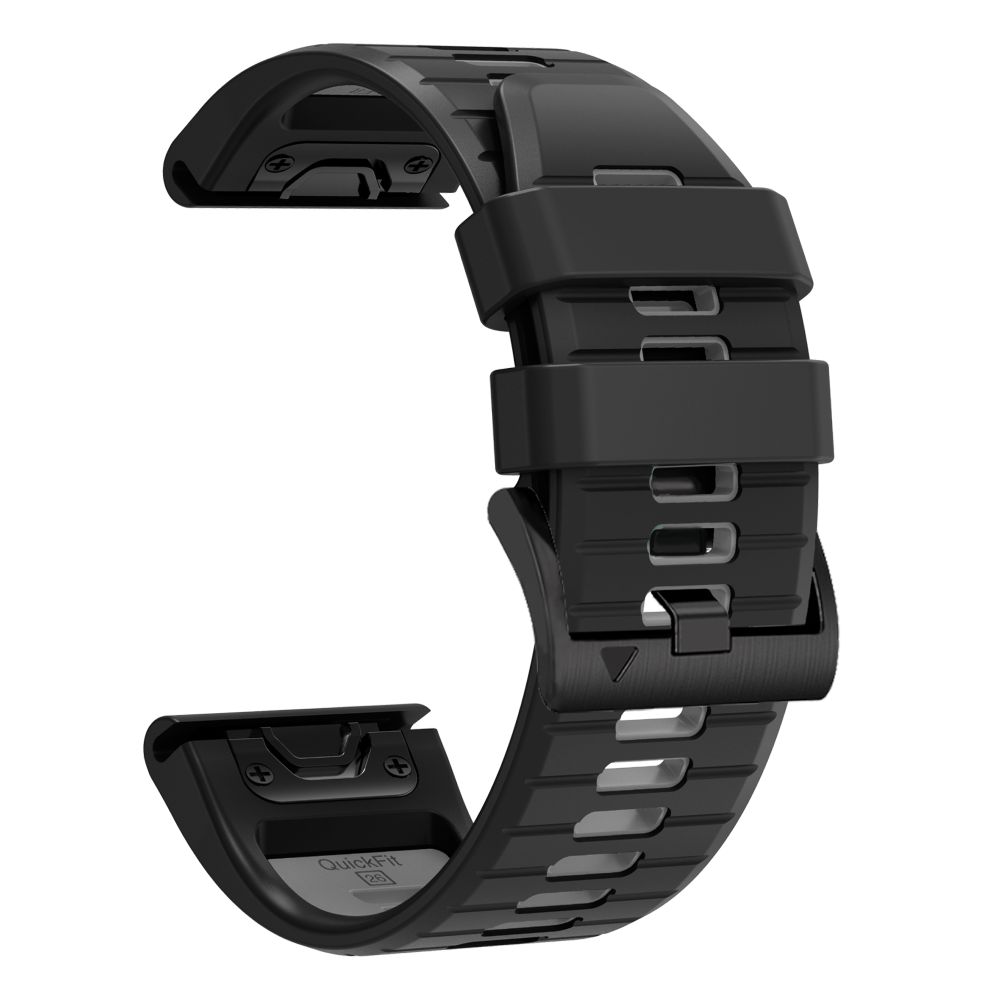 Dirželis Tech-Protect IconBand Pro Garmin Fenix 5X / 5X Plus / 6X / 6X Pro / 7X / 8 / 8 Pro / 9 / 9 Pro (51 mm), juodas/pilkas - Image 3