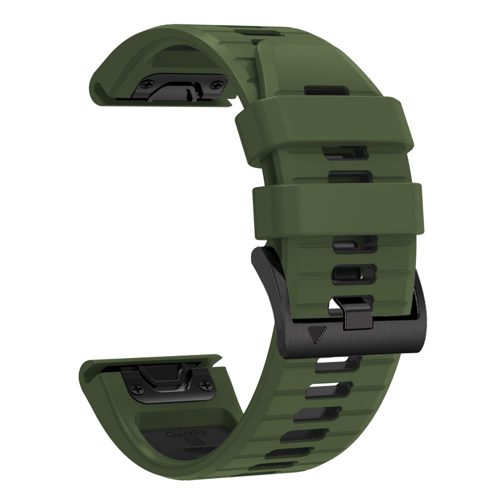 Dirželis Tech-Protect IconBand Pro Garmin Fenix 5X / 5X Plus / 6X / 6X Pro / 7X / 8 / 8 Pro / 9 / 9 Pro (51 mm), žalias/juodas - Image 3