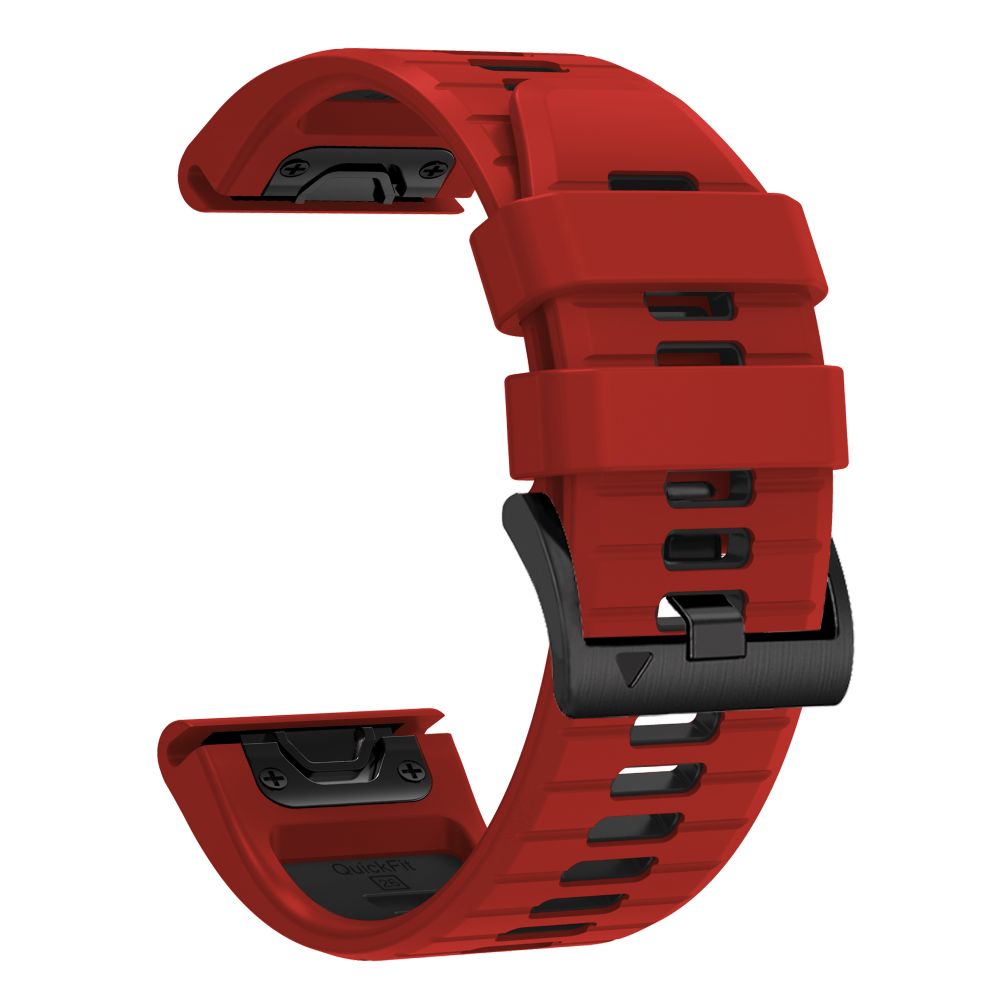 Dirželis Tech-Protect IconBand Pro Garmin Fenix 5X / 5X Plus / 6X / 6X Pro / 7X / 8 / 8 Pro / 9 / 9 Pro (51 mm), raudonas/juodas - Image 3