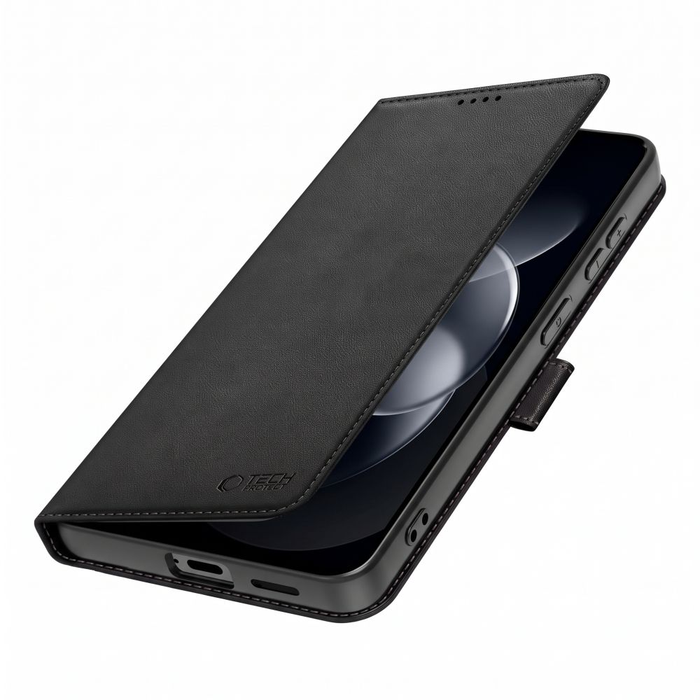 Dėklas Tech-Protect Wallet Xiaomi Redmi Note 17 Pro 5G, matinis juodas - Image 3