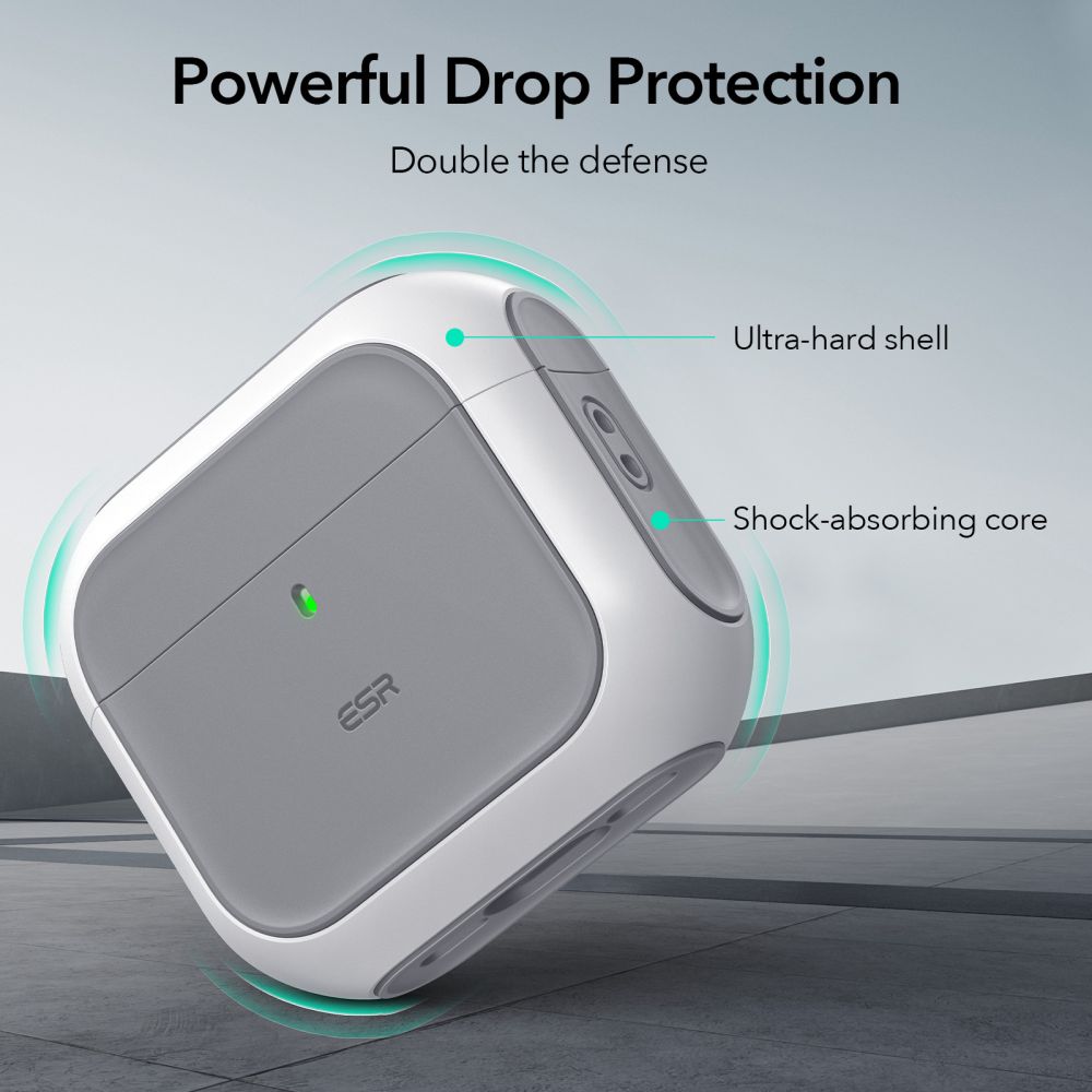 Dėklas ESR Orbit HaloLock MagSafe Apple AirPods 4 / 5, baltas - Image 4