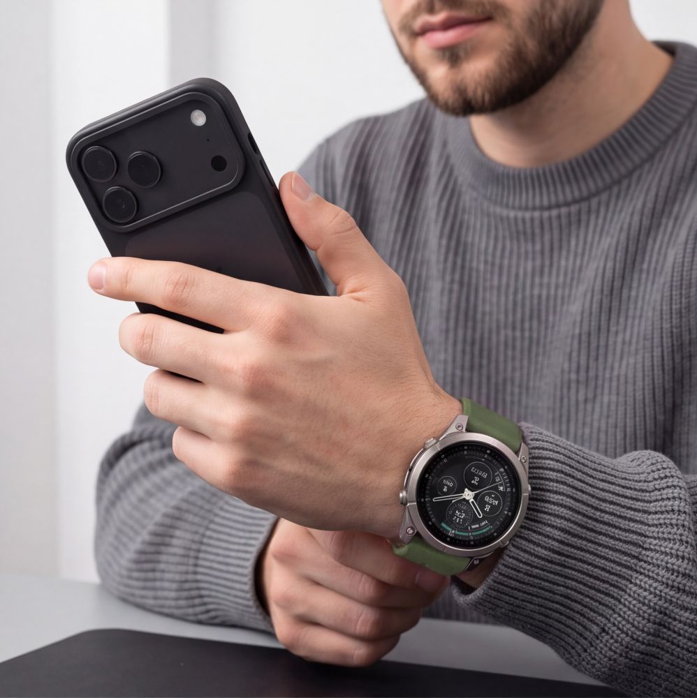 Dirželis Tech-Protect IconBand Pro Garmin Fenix 5X / 5X Plus / 6X / 6X Pro / 7X / 8 / 8 Pro / 9 / 9 Pro (47 mm), žalias/juodas - Image 5