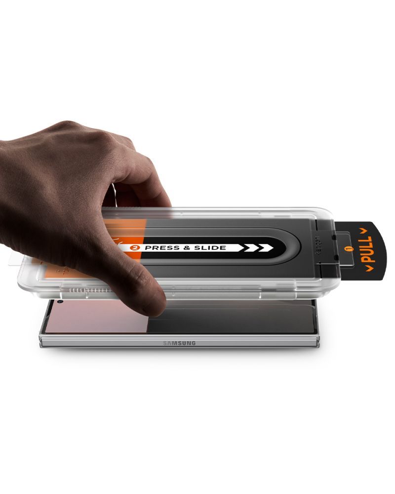 Apsauginis stiklas Spigen Glas.tR EZ Fit Pro Galaxy Z Fold 7 / 8 Ultra su privatumo filtru - Image 3