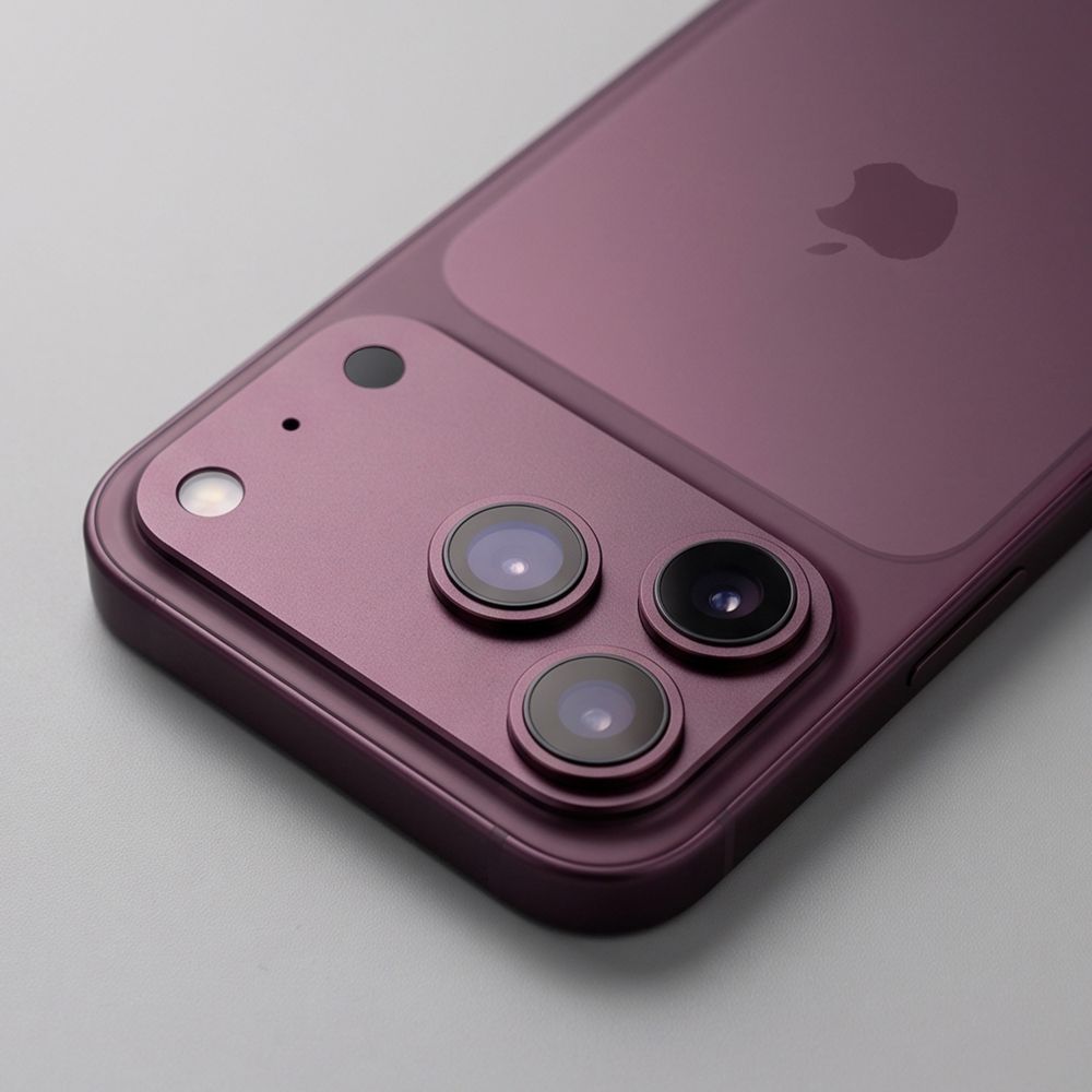 Kameros apsauginis stiklas Tech-Protect Camfull Fit+ iPhone 18 Pro Max, bordo - Image 6