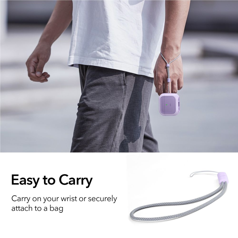 Dėklas ESR Orbit HaloLock MagSafe Apple AirPods 4 / 5, violetinis - Image 6