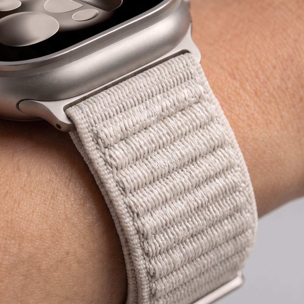 Dirželis Tech-Protect NylonLoop Apple Watch 8 / 9 / 10 / 11 / 12 / SE / Ultra (44 / 45 / 46 / 49 mm), žvaigždžių šviesa - Image 7