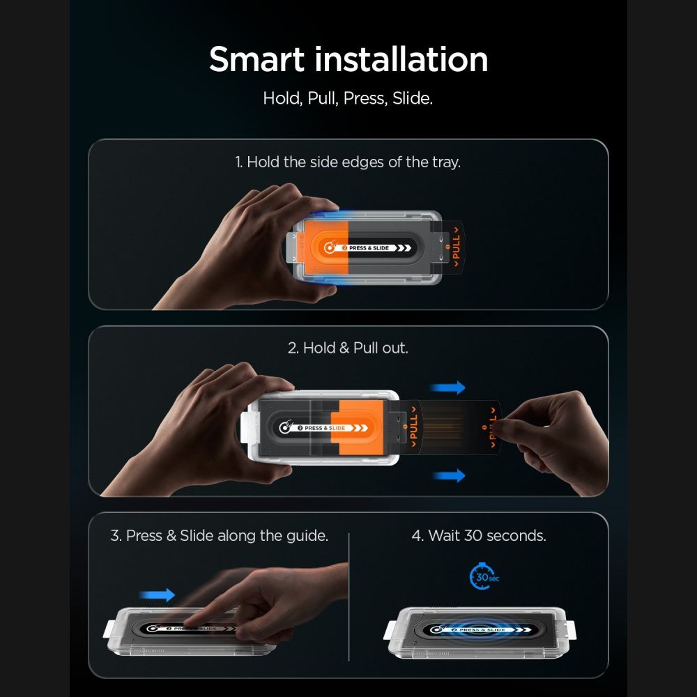 Apsauginis stiklas Spigen Glas.tR EZ Fit Pro Galaxy Z Fold 7 / 8 Ultra su privatumo filtru - Image 7