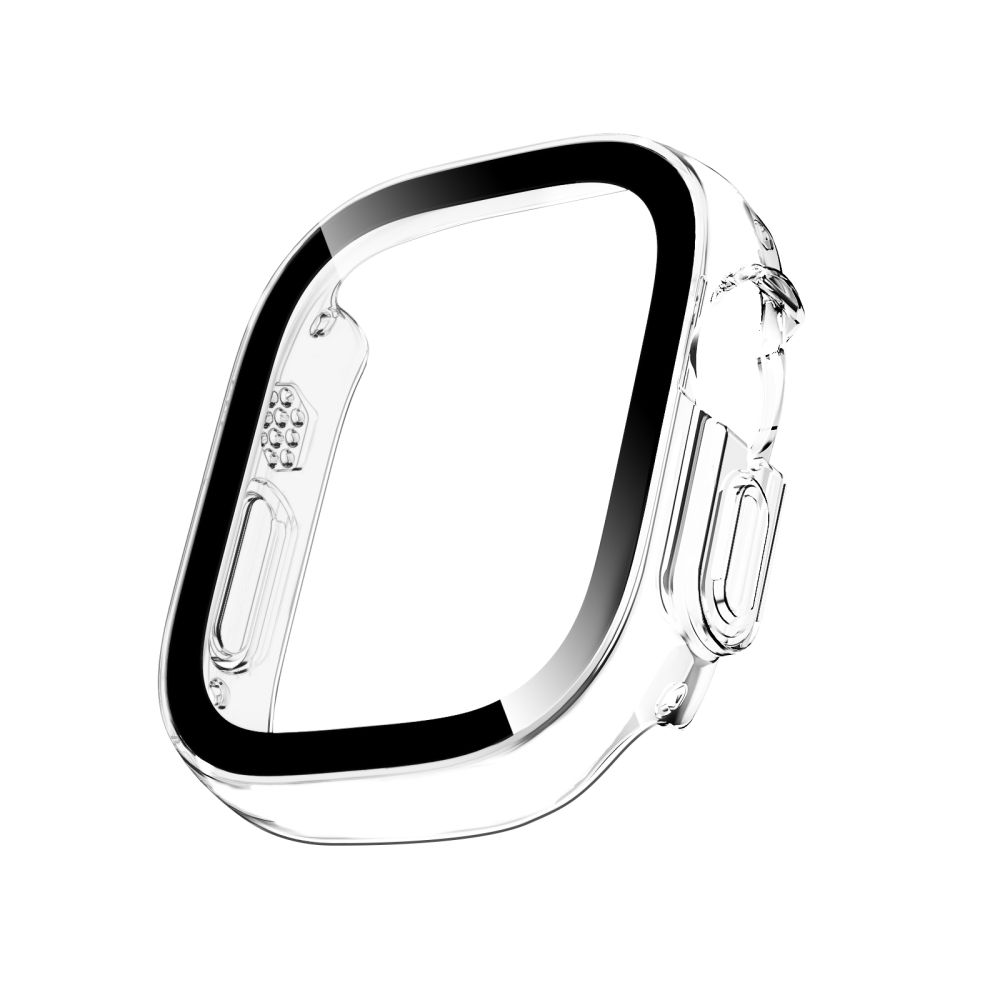 Dėklas Tech-Protect Defense Apple Watch Ultra 1 / 2 / 3 / 4 (49 mm), 2 vnt., juodas ir skaidrus - Image 2