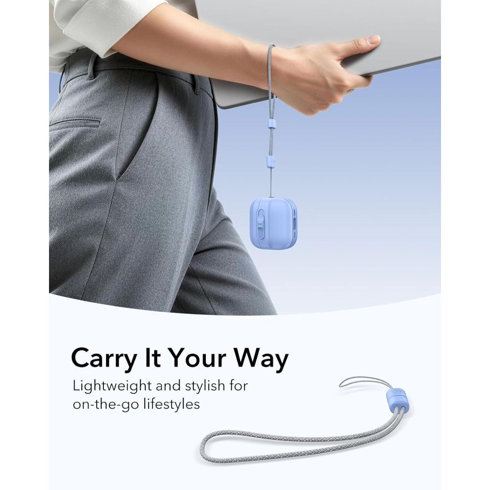 Dėklas ESR Pulse HaloLock MagSafe Apple AirPods 4 / 5, šviesiai mėlynas - Image 7