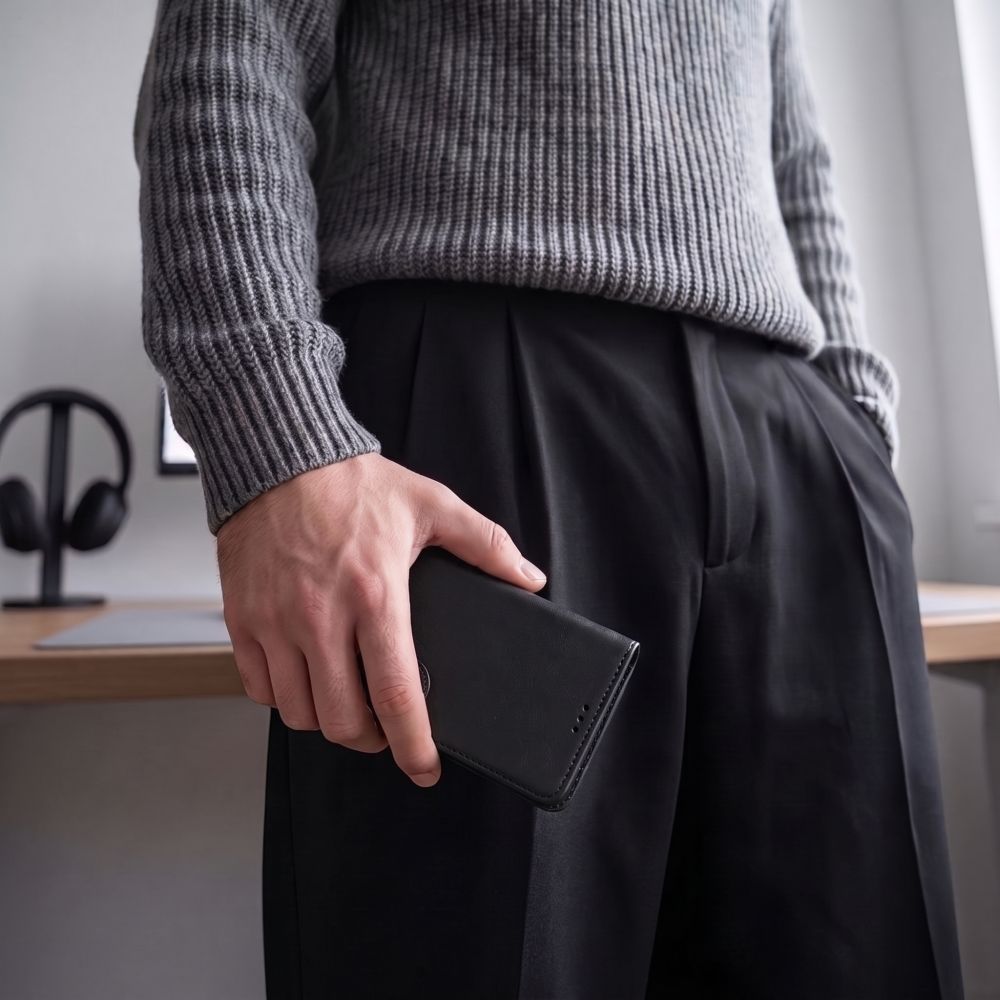 Dėklas Tech-Protect Wallet Xiaomi Redmi Note 17 Pro 5G, matinis juodas - Image 7