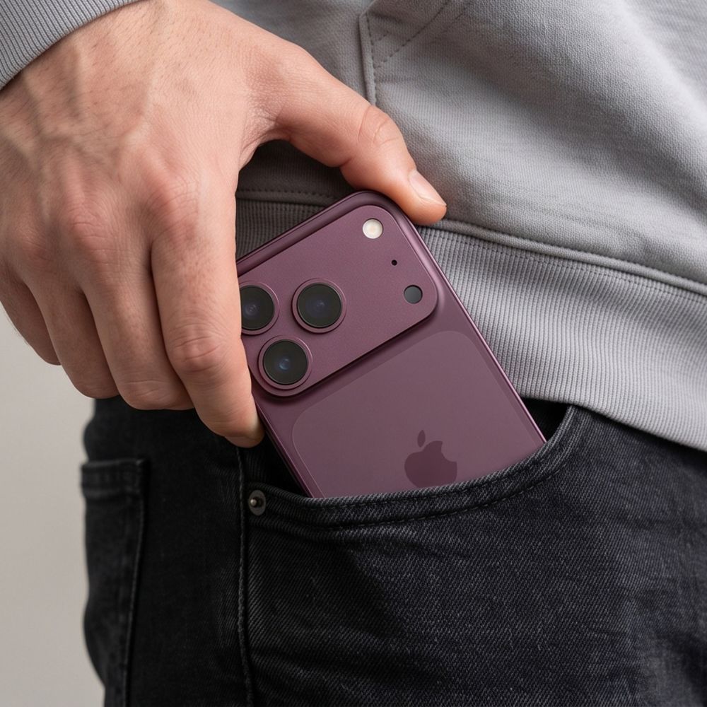 Kameros apsauginis stiklas Tech-Protect Camfull Fit+ iPhone 18 Pro, bordo - Image 7
