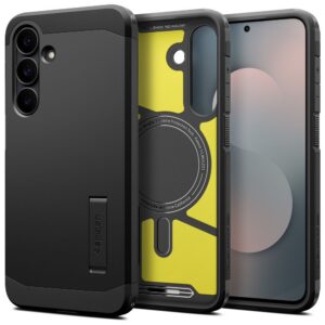 Dėklas Spigen Tough Armor Mag Galaxy S25 FE, juodas